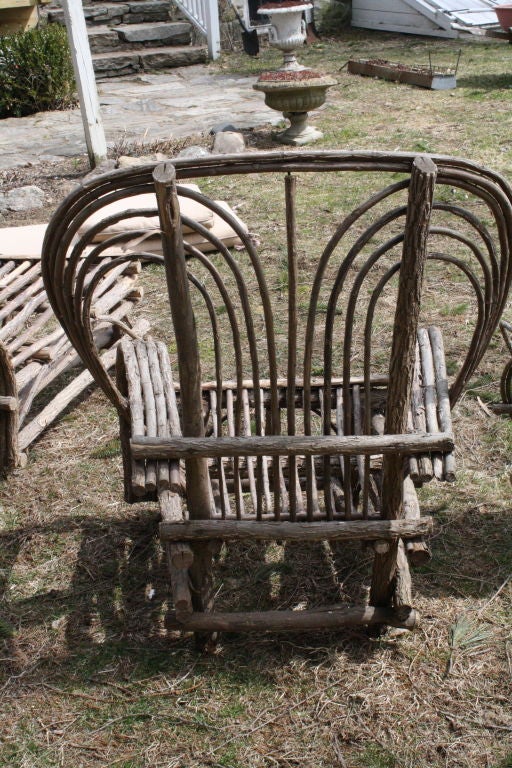 Set of Garden chairs and table at 1stDibs