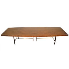 12 Foot  Probber Rosewood Dining Table