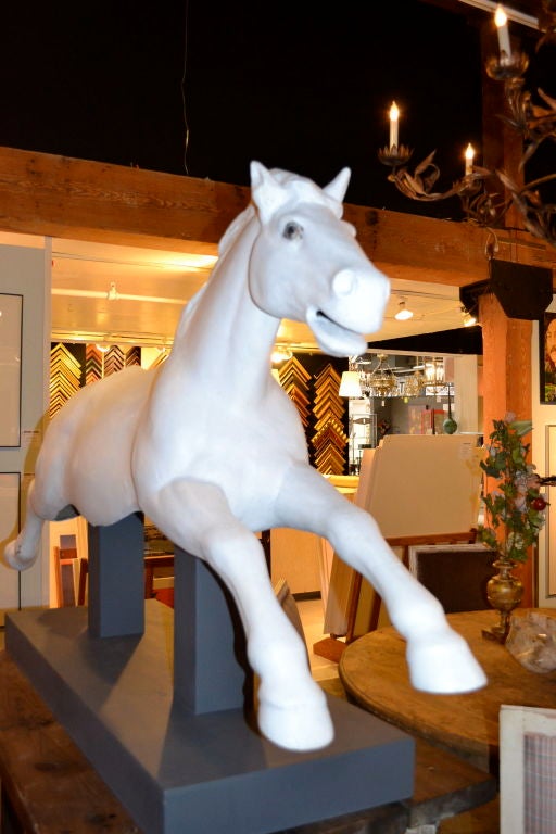 "The Champion" 6 Foot Horse on stand