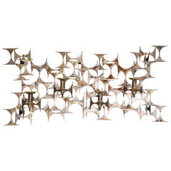Brass Wall Sconce for Four Candles "Cuatro" by Marc Weinstein for Marc Creates