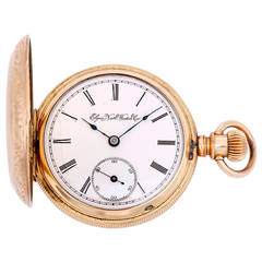 Elgin Gold-Filled Grade 102 Model 2 Manual Wind Pocket Watch 10