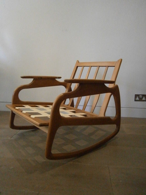 Mid-20th Century Italian Rocking chair For Sale