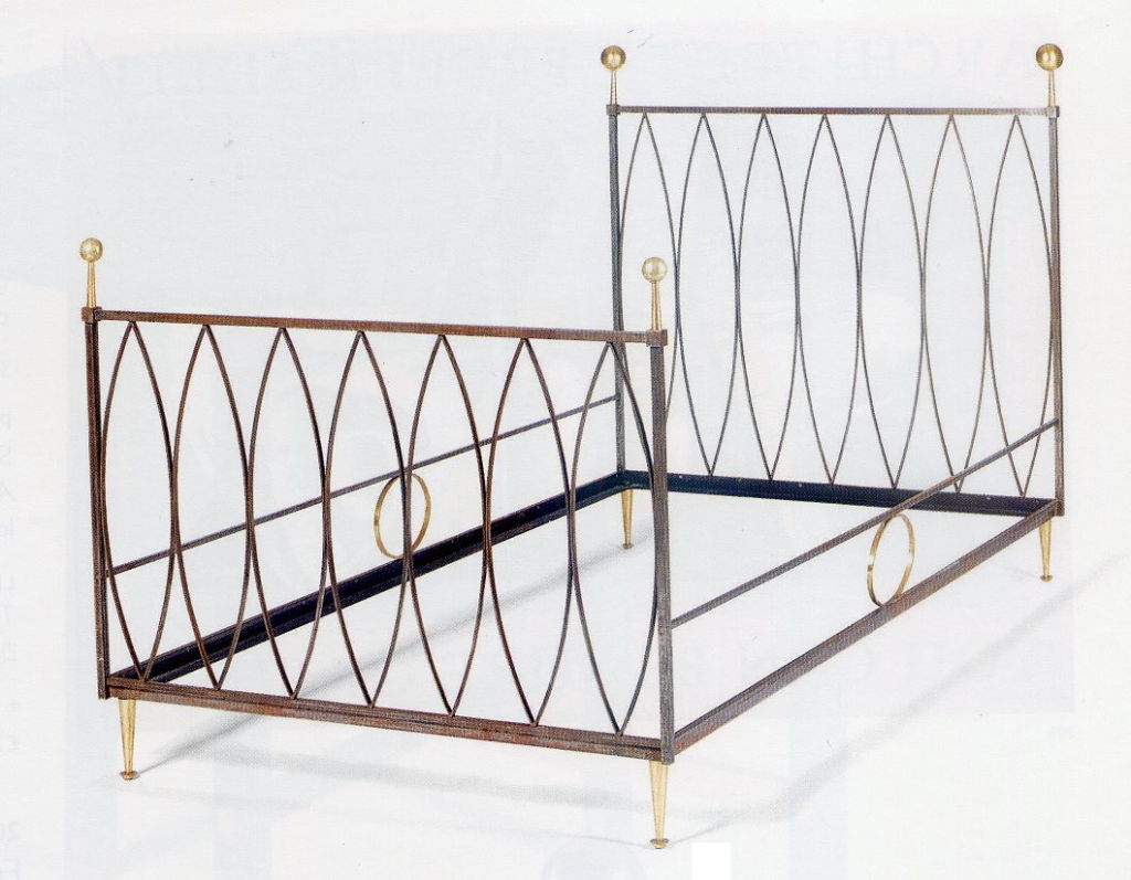 Single Bed by Gilbert Poillerat