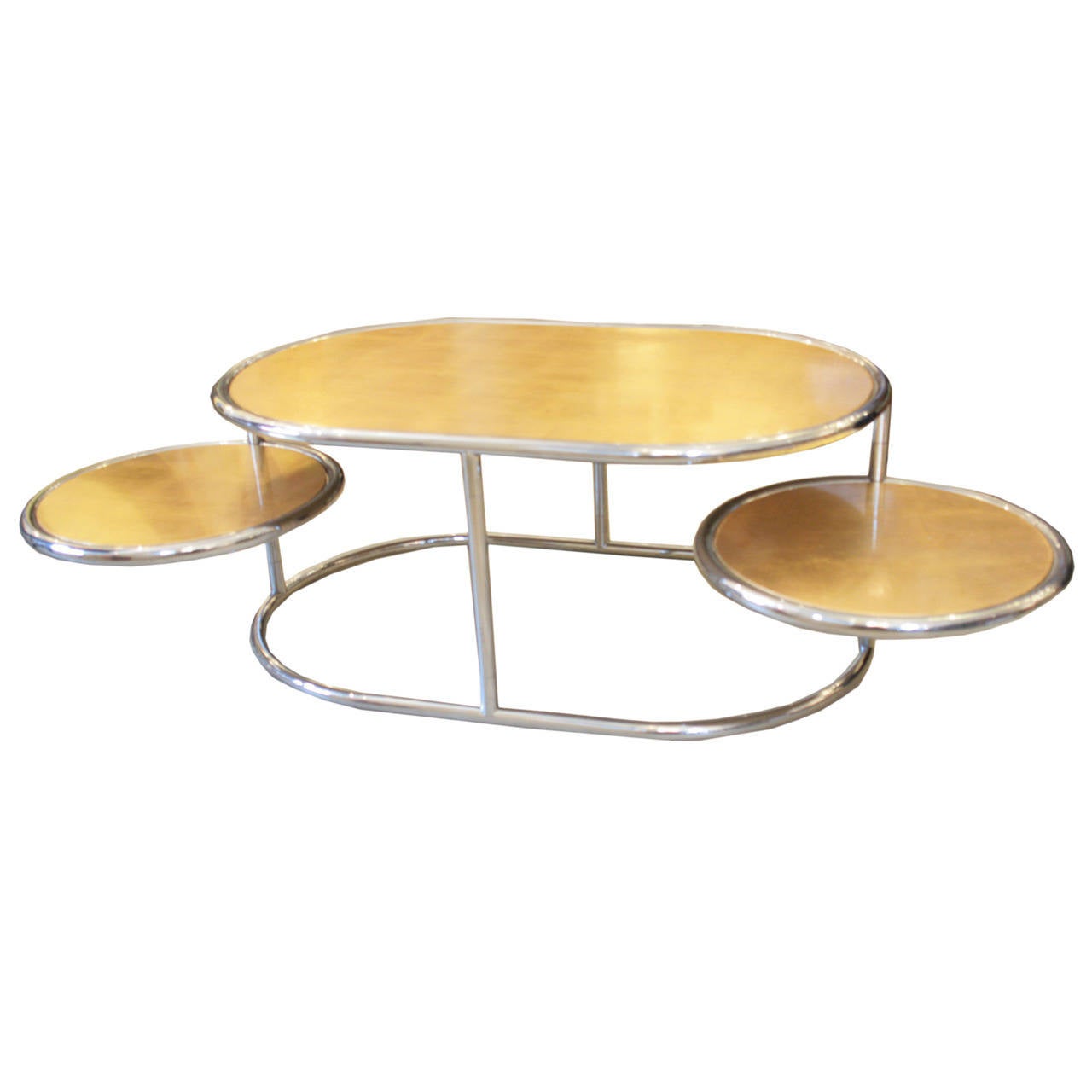 A 1970s folding coffee table For Sale