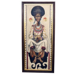 An African Queen Painting