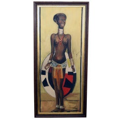 An African Princess Painting