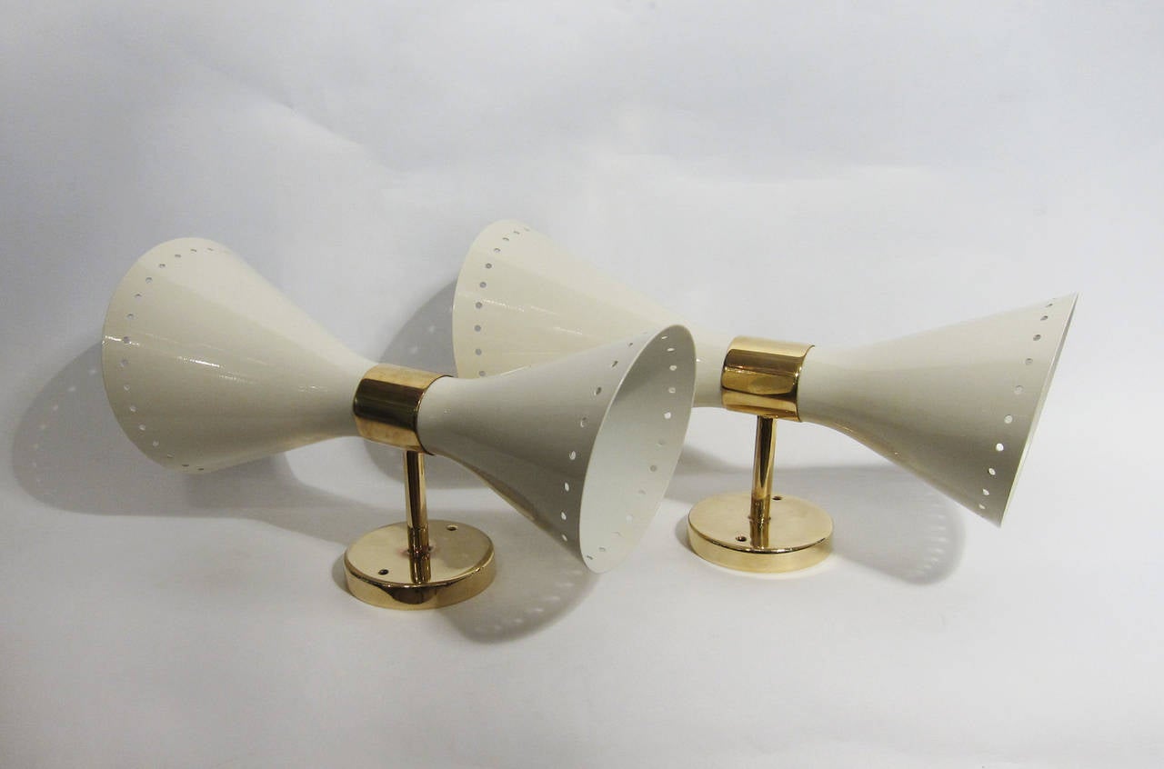 Pair of Up and Down Lighter Sconces In Excellent Condition For Sale In London, GB