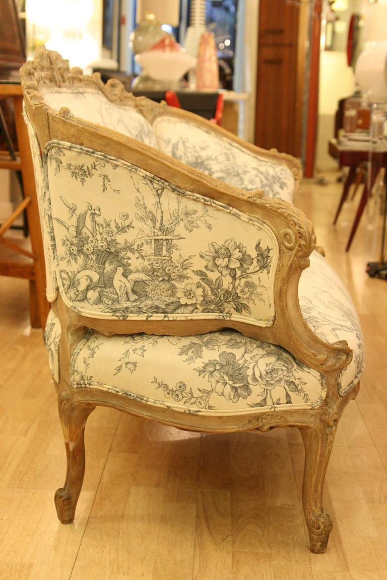 A 19th Century French Two Seater Sofa For Sale 1