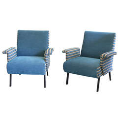 Pair of Armchairs by Claudio Sormani