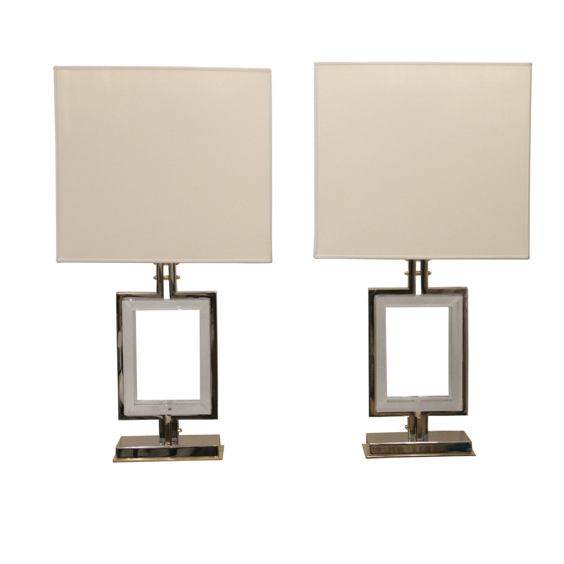 A pair of 1970s table lamps