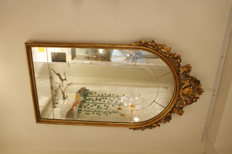 1927 ca.  Italian carved mirror