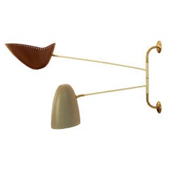 Two arms Italian design sconce