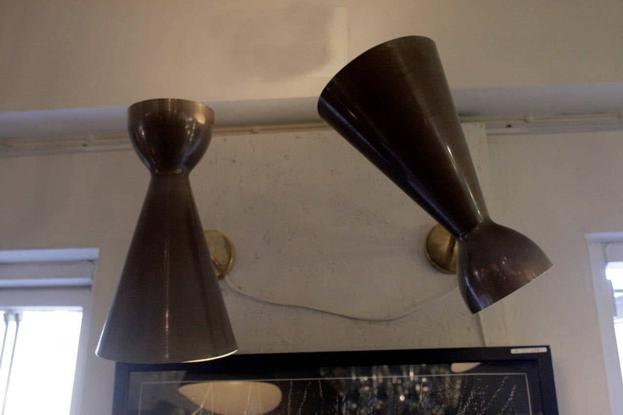 Pair of Cono Wall Lights In Excellent Condition In London, GB
