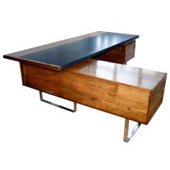 A wonderful modernist executive desk by Robin Day.English Design