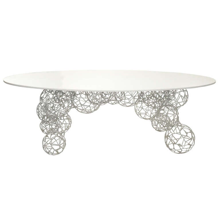 A unique sculptural Table/ desk by Anacleto Spazzapan For Sale at 1stDibs