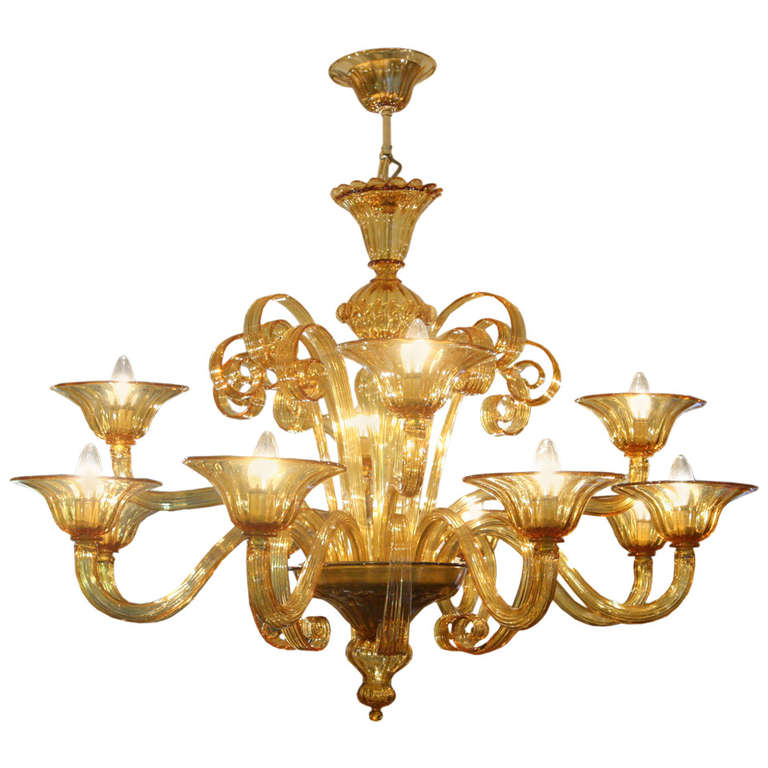 Twelve-Arm Venetian Chandelier