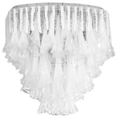 Rare Outstanding Square Shaped Ceiling Light