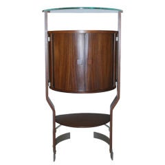 An Oustanding Rosewood Bar/storage Unit