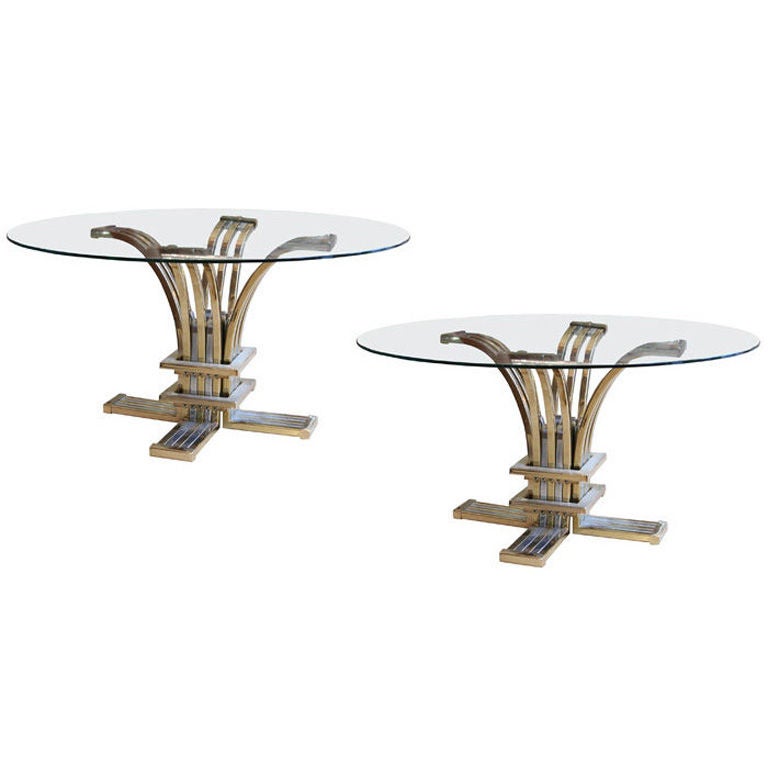 A pair of Italian 1960s side tables by Banci For Sale