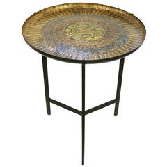 1960s Enameled Side Table 1960s Enameled Side Table