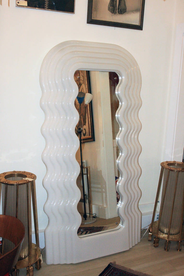 Ultrafragola Mirror by Ettore Sottsass, 1970s In Good Condition In London, GB