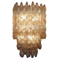 A Large Venini "Poliedri" Chandeliers by Carlo Scarpa