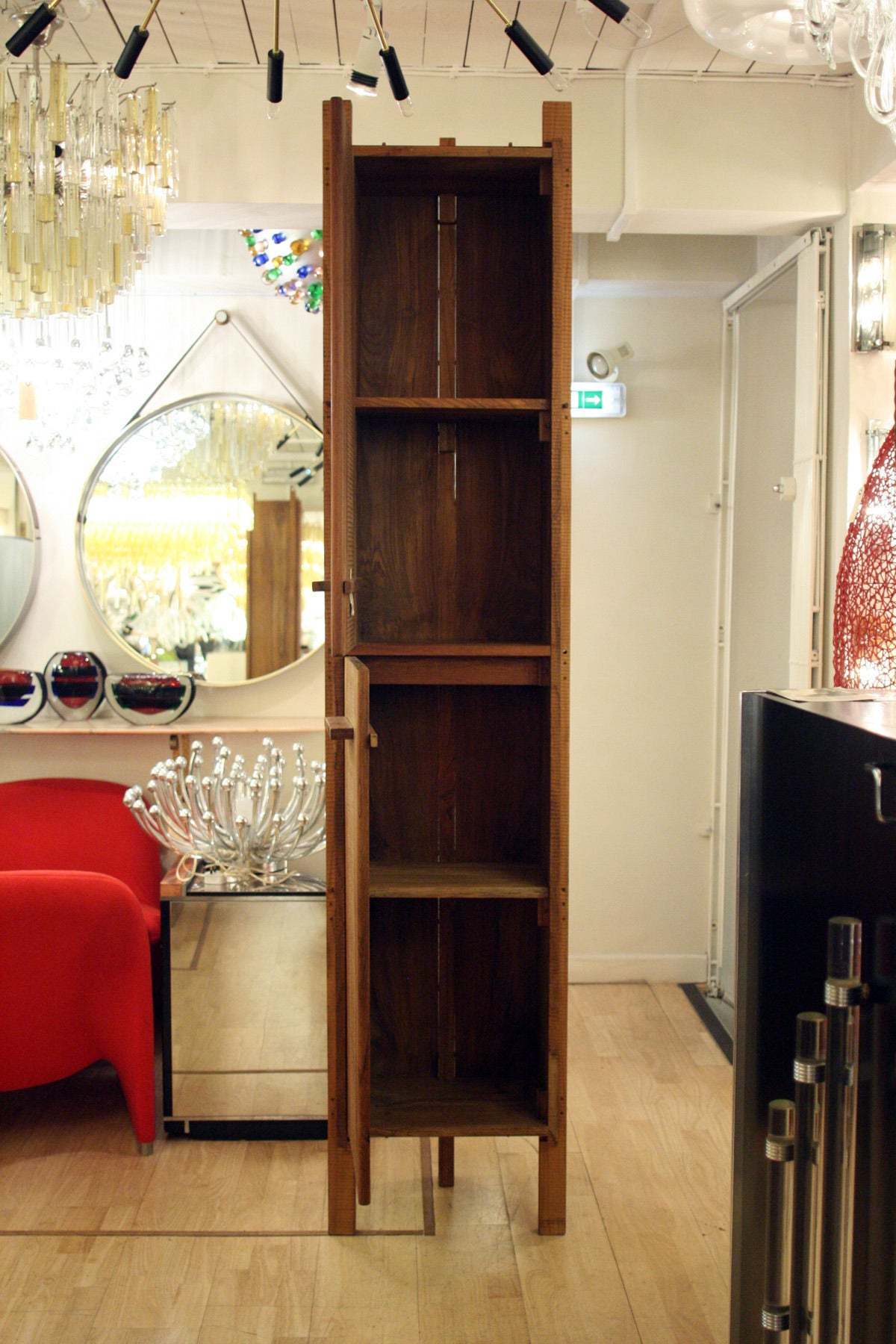 Pair of Unique Tall Storage Units by Anacleto Spazzapan In Excellent Condition For Sale In London, GB