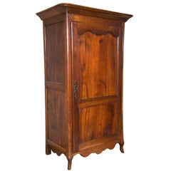 French Walnut Bonnetiere / Armoire