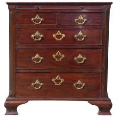 Dwarf Chest of Drawers With Brushing Slide Made of Cuban Mahogany
