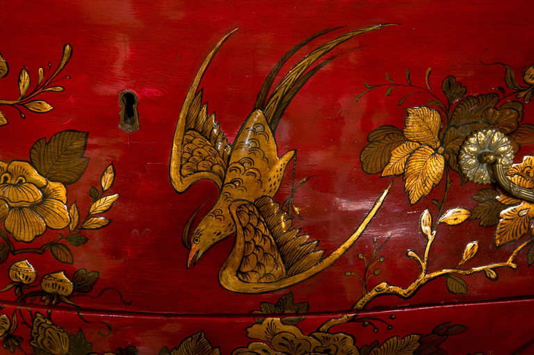 Pair of Early 20th Century French Chinoiserie Commodes by Jansen 3