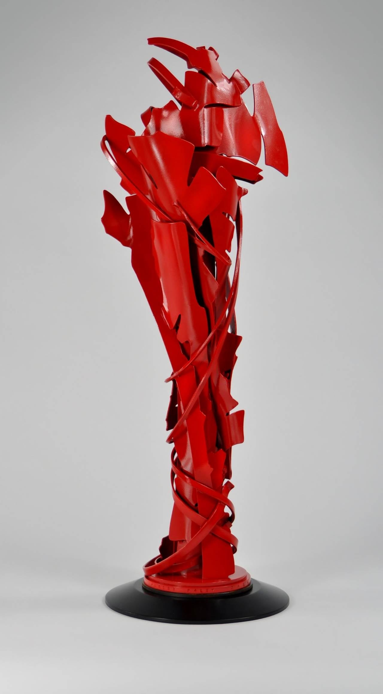 Contemporary American metal sculptor Albert Paley's 