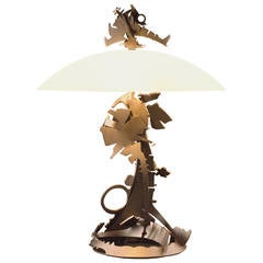Albert Paley "Dragon's Back Table Lamp", Metal and Glass, 1999 7