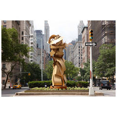 Albert Paley "Envious Composure Sculpture", Paley on Park Avenue NYC, 2013