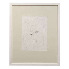 Anthony Quinn Untitled Original Pen and Ink on Paper, 1990 4