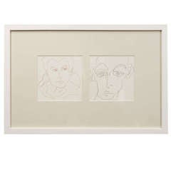 Anthony Quinn Untitled Original Pen and Ink on Paper, 2000 5