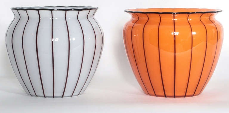 Pair of Michael Powolny Loetz Vases, circa 1914-1915 at 1stDibs