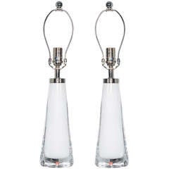 Pair of Carl Fagerlund Lamps