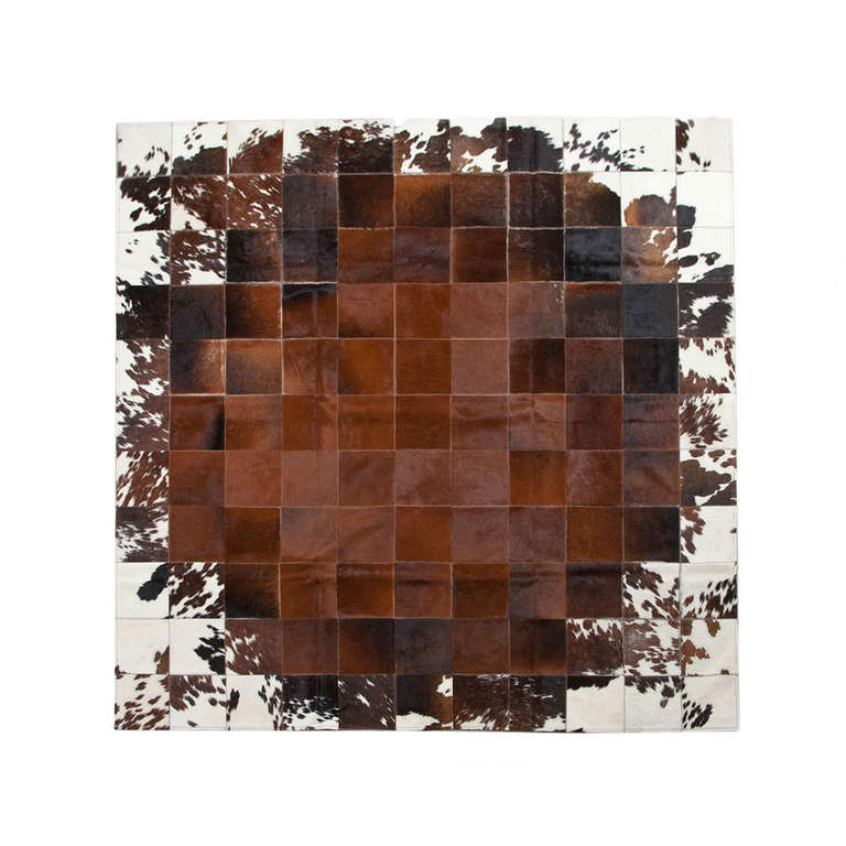 Pure Patchwork Cowhide Rug