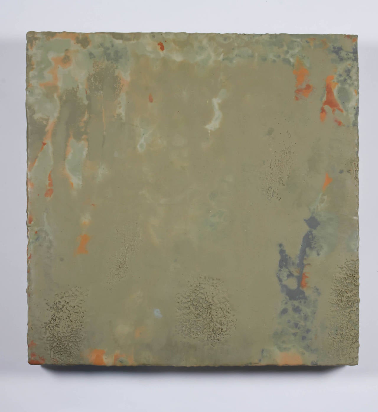 Richard Hirsch Encaustic Painting of Nothing Series, circa 2010 - 2012 In Excellent Condition For Sale In New York, NY
