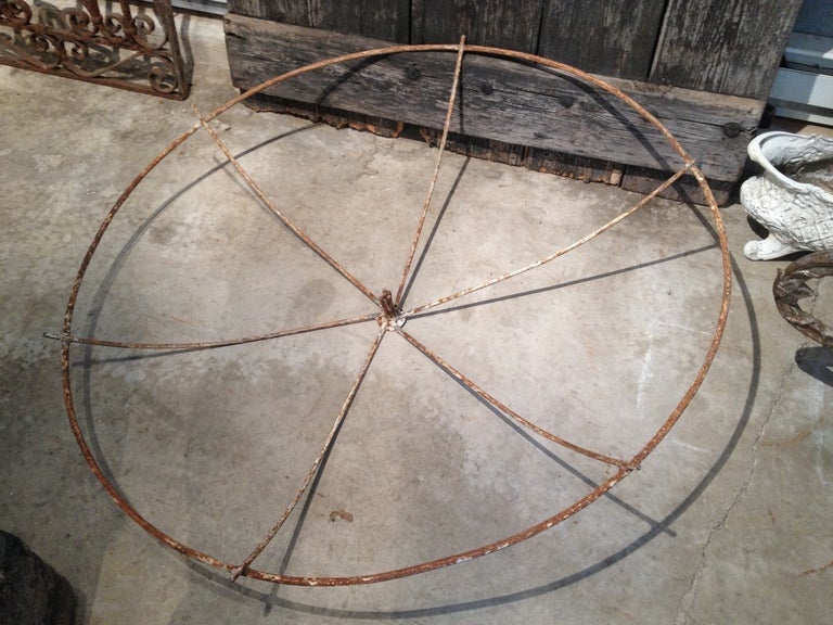 Pair of French Rose Umbrella Trellises 4