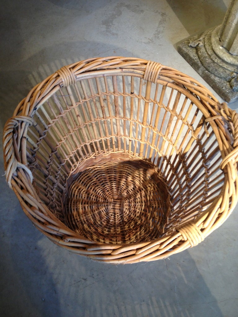 Hand-Crafted Large French Baguette Basket