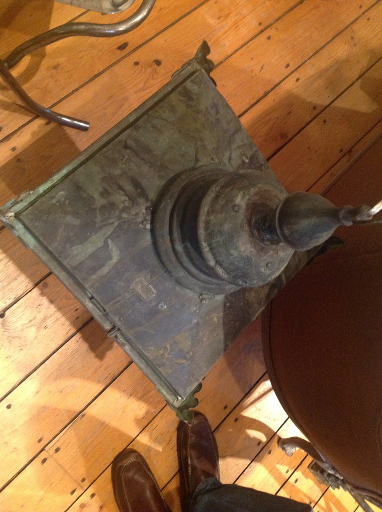 Large 19th C English Copper Lantern 1