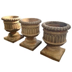 Magnificent Set of English Terracotta Urns