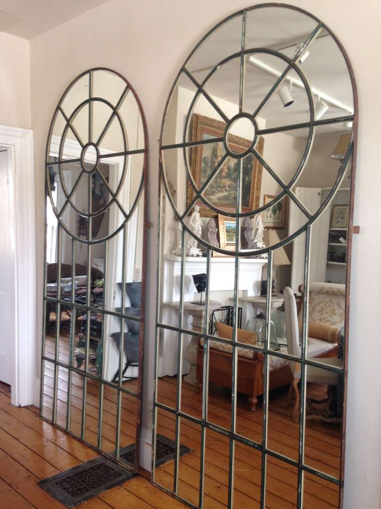 Victorian Magnificent, Enormous 19th Century English Mirrored Window