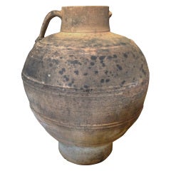 Large Spanish Terracotta Amphora 4