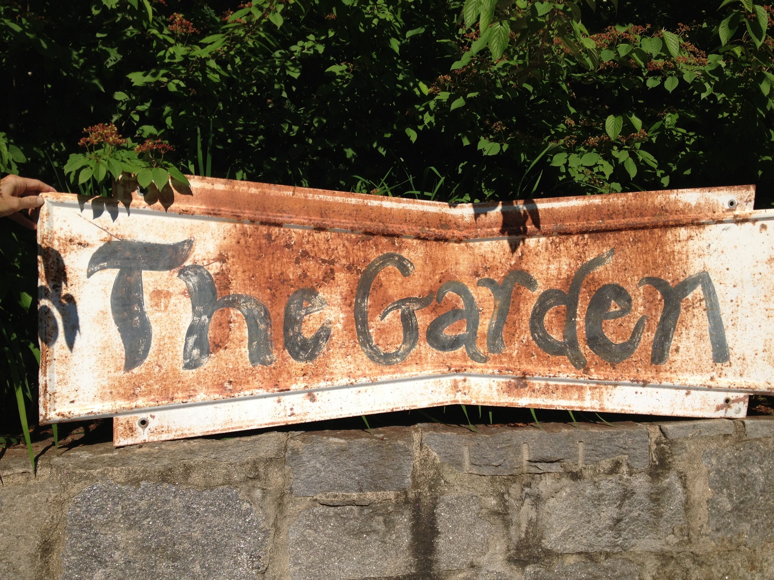 Whimsical Garden Sign