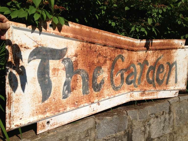 whimsical garden signs