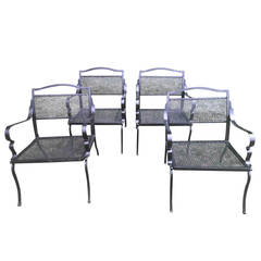 Four Paul Follet Style Chairs
