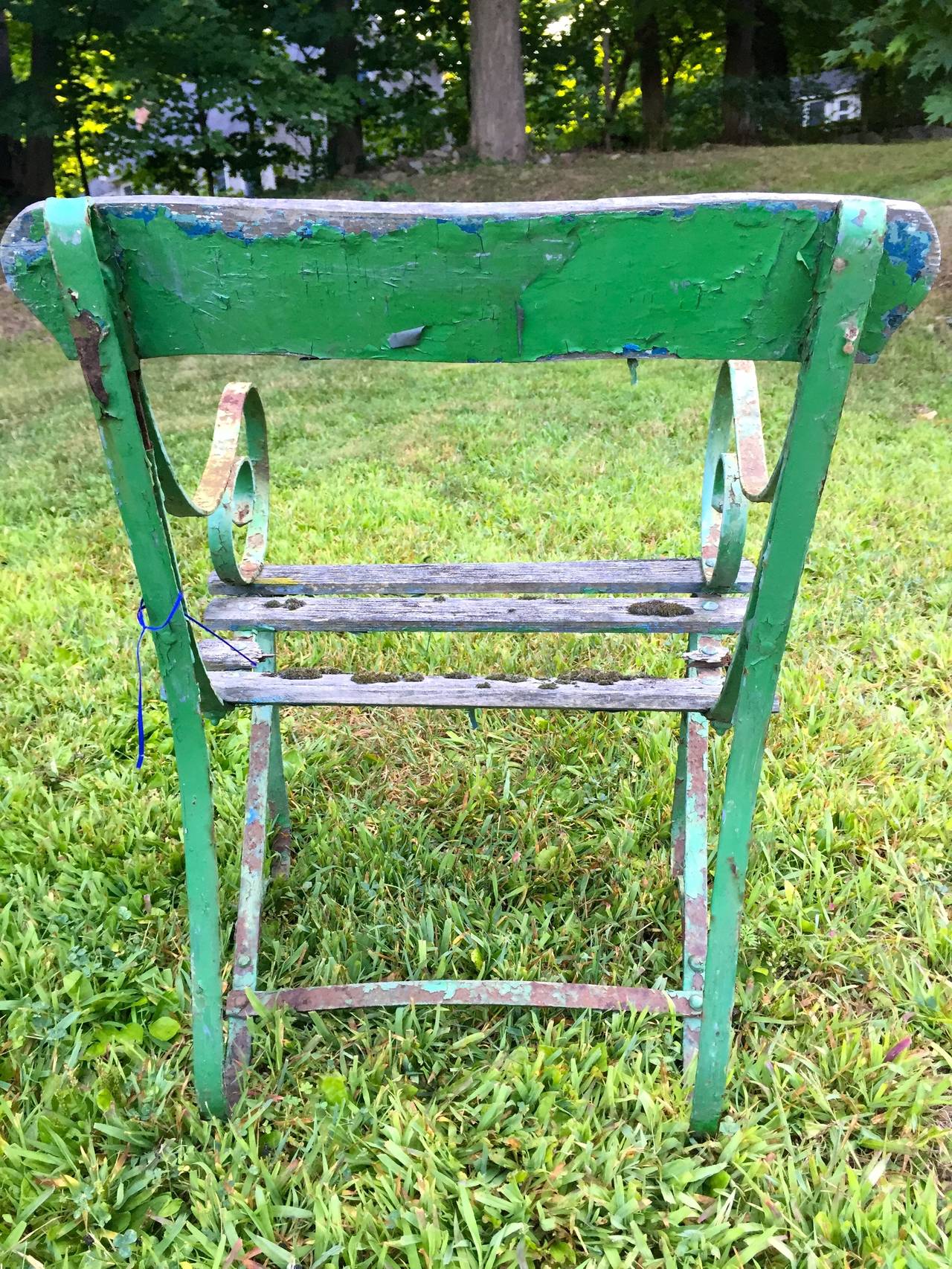 Charming Wrought Iron Garden Chair 1