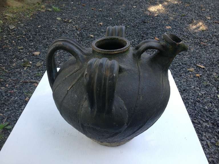 18th Century French Perigordian Water Pitcher In Good Condition In Woodbury, CT